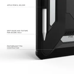 UAG รุ่น Scout Plus - เคส iPad 11" (A16/2025) - สี Black