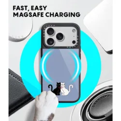 Casetify รุ่น Glaze Case with Magsafe - เคส iPhone 17 Pro Max - ลาย Chrome Cherry/Black