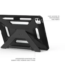 UAG รุ่น Scout Plus - เคส iPad Pro 13" (M5/M4) - สี Black 37 UAG รุ่น Scout Plus - เคส iPad Pro 13" (M5/M4) - สี Black
