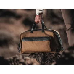 GRAMS(28) รุ่น 303 Adventure Duffle - กระเป๋าถือ - สี Tan