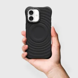 Casetify รุ่น Ripple Case with Magsafe - เคส iPhone 17 - สี Black