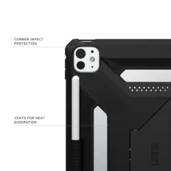 UAG รุ่น Scout Plus - เคส iPad Pro 13" (M5/M4) - สี Black 35 UAG รุ่น Scout Plus - เคส iPad Pro 13" (M5/M4) - สี Black