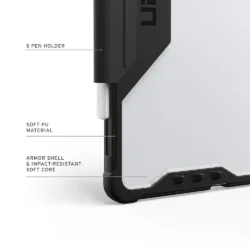 UAG รุ่น Plyo LT - เคส Galaxy Tab S11 - สี Black/Ice