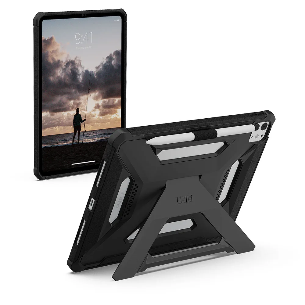 UAG รุ่น Scout Plus - เคส iPad Pro 13" (M5/M4) - สี Black 14 UAG รุ่น Scout Plus - เคส iPad Pro 13" (M5/M4) - สี Black - Image 14