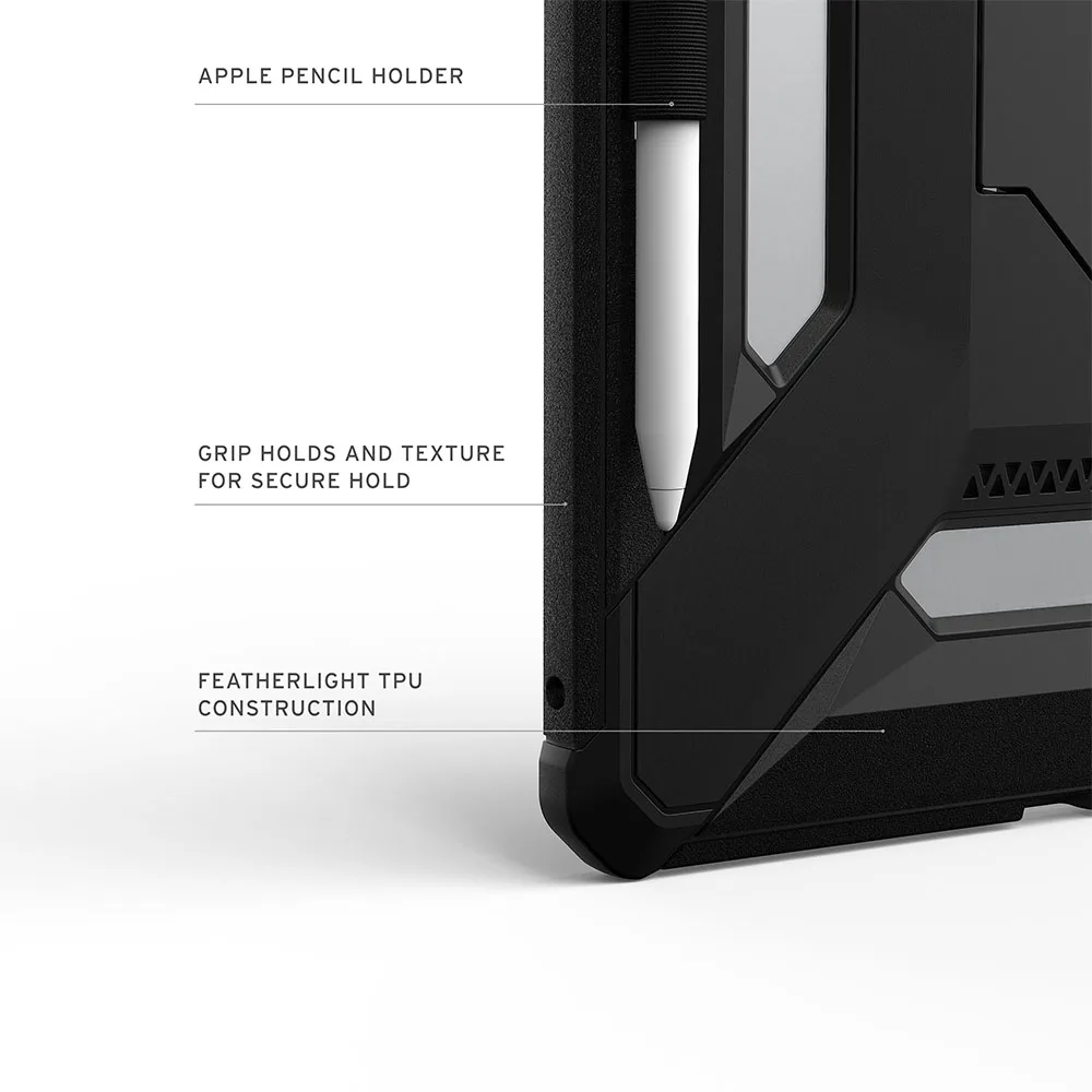 UAG รุ่น Scout Plus - เคส iPad Pro 13" (M5/M4) - สี Black 12 UAG รุ่น Scout Plus - เคส iPad Pro 13" (M5/M4) - สี Black - Image 12