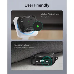 ESR รุ่น Cyber Tough Magnetic Case - เคส AirPods Pro 3 - สี Grey 15 ESR รุ่น Cyber Tough Magnetic Case - เคส AirPods Pro 3 - สี Grey