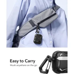 ESR รุ่น Cyber Tough Magnetic Case - เคส AirPods Pro 3 - สี Grey 10 ESR รุ่น Cyber Tough Magnetic Case - เคส AirPods Pro 3 - สี Grey