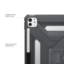 UAG รุ่น Scout Plus - เคส iPad Pro 13" (M5/M4) - สี Ash 35 UAG รุ่น Scout Plus - เคส iPad Pro 13" (M5/M4) - สี Ash