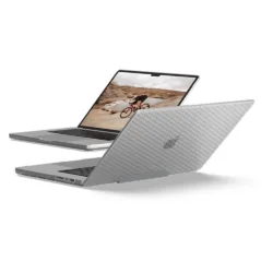 UAG รุ่น Essential Armor - เคส MacBook Pro 16" (M4/M3 Max&Pro) (2025-2023) - สี Ice 31 UAG รุ่น Essential Armor - เคส MacBook Pro 16" (M4/M3 Max&Pro) (2025-2023) - สี Ice