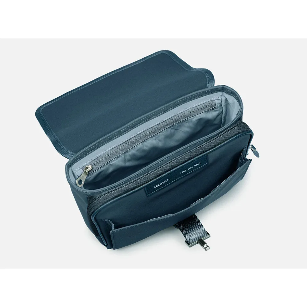 GRAMS(28) รุ่น 702 Urban Pack - กระเป๋าสะพายข้าง - สี Blue 3 GRAMS(28) รุ่น 702 Urban Pack - กระเป๋าสะพายข้าง - สี Blue - Image 3