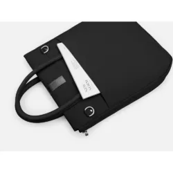 GRAMS(28) รุ่น 704 Urban Folio Bag - กระเป๋าถือ - สี Black