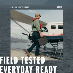 UAG รุ่น Civilian Shock Sleeve with Handle Sleeve (M) - กระเป๋ากันกระแทก ขนาด 14" - สี Black 21 UAG รุ่น Civilian Shock Sleeve with Handle Sleeve (M) - กระเป๋ากันกระแทก ขนาด 14" - สี Black