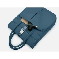 GRAMS(28) รุ่น 704 Urban Folio Bag - กระเป๋าถือ - สี Blue