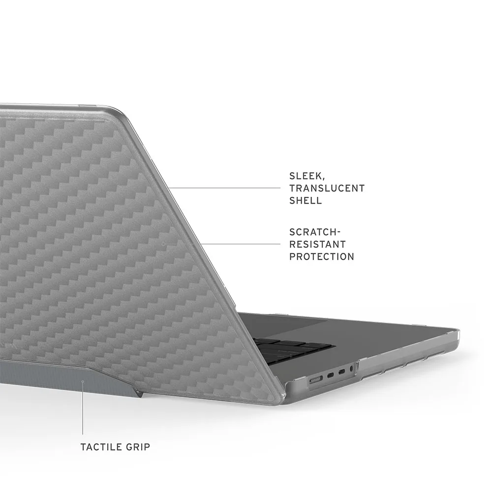 UAG รุ่น Essential Armor - เคส MacBook Pro 16" (M4/M3 Max&Pro) (2025-2023) - สี Ice 8 UAG รุ่น Essential Armor - เคส MacBook Pro 16" (M4/M3 Max&Pro) (2025-2023) - สี Ice - Image 8