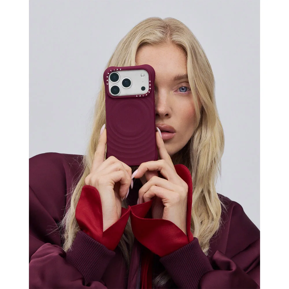 Casetify รุ่น Ripple Case with Magsafe - เคส iPhone 17 Pro Max - สี Mulberry 7 Casetify รุ่น Ripple Case with Magsafe - เคส iPhone 17 Pro Max - สี Mulberry - Image 7