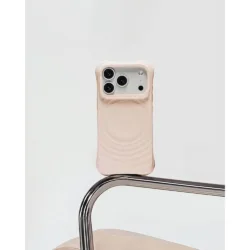 Casetify รุ่น Ripple Case with Magsafe - เคส iPhone 17 - สี Oat