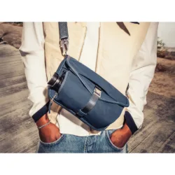 GRAMS(28) รุ่น 703 Urban Bottle Sling - กระเป๋าสะพายข้าง - สี Blue