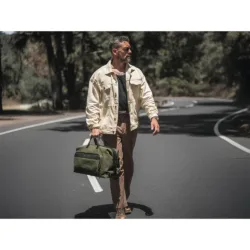 GRAMS(28) รุ่น 303 Adventure Duffle - กระเป๋าถือ - สี Olive