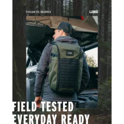 UAG รุ่น Civilian Backpack - กระเป๋าเป้สะพายหลัง ความจุ 20L - สี Olive Drab/Orange