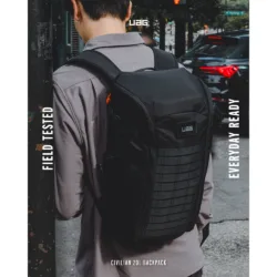 UAG รุ่น Civilian Backpack - กระเป๋าเป้สะพายหลัง ความจุ 20L - สี Black/Orange