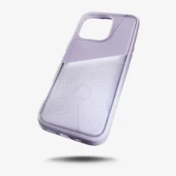 Ninja Labs รุ่น Flex Pouch® - เคส iPhone 15 Pro Max - สี Lavender/Clear