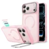 ESR รุ่น Classic Hybrid Case with Stash Stand (Camera Control Button) - เคส iPhone 17 Pro Max - สี Frosted Bubblegum Pink