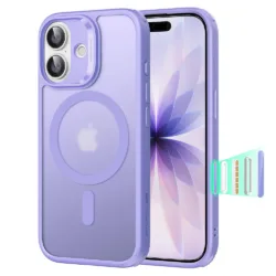 ESR รุ่น Classic Hybrid Case (Camera Control Button) - เคส iPhone 17 - สี Frosted Purple