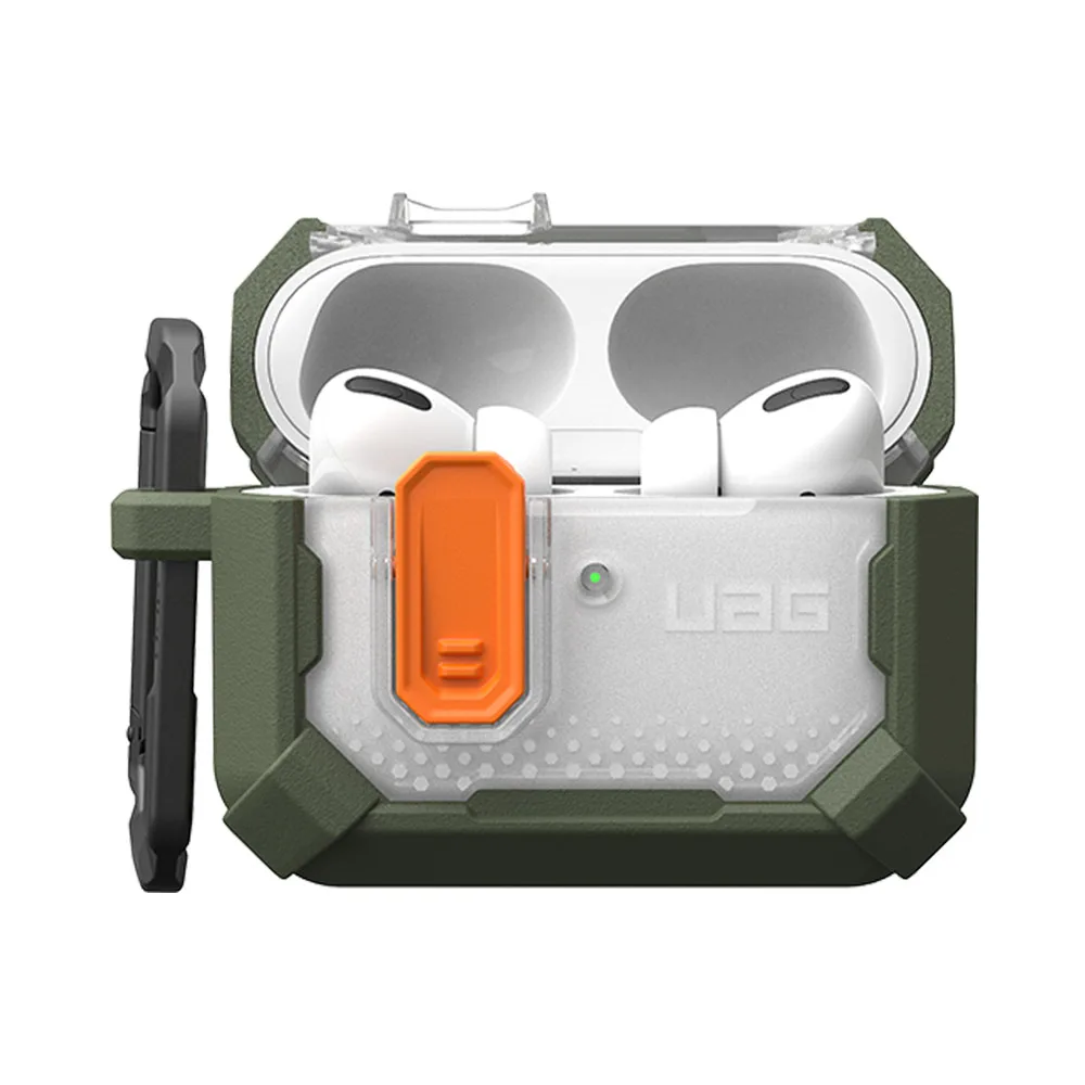 UAG รุ่น Plasma - เคส Airpods Pro 3 - สี Olive 5 UAG รุ่น Plasma - เคส Airpods Pro 3 - สี Olive - Image 5