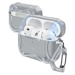 ESR รุ่น Cyber Tough Magnetic Case - เคส AirPods Pro 3 - สี Grey
