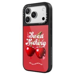 Casetify รุ่น Glaze Case with Magsafe - เคส iPhone 17 Pro Max - ลาย Sweet Nothing/Red