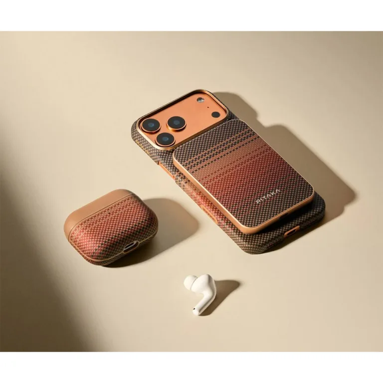 Pitaka รุ่น Aramid Fiber Magnetic Case - เคส AirPods Pro 3 - สี Sunset