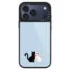 Casetify รุ่น Glaze Case with Magsafe - เคส iPhone 17 Pro Max - ลาย Bow Cats/Blue