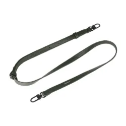 GRAMS(28) รุ่น Leather Strap (15mm) - สี Dark Green Pebbled