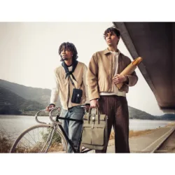 GRAMS(28) รุ่น 701 Urban Phone Sling - กระเป๋าสะพายข้าง - สี Off-White