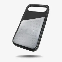 Ninja Labs รุ่น Flex Pouch® - เคส iPhone Air - สี Black/Clear