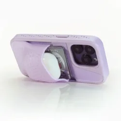 Ninja Labs รุ่น Flex Pouch® - เคส iPhone 15 Pro Max - สี Mocha/Clear