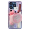 Ninja Labs รุ่น Flex Pouch® - เคส iPhone 15 Pro Max - สี Lavender/Clear