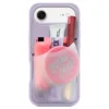 Ninja Labs รุ่น Flex Pouch® - เคส iPhone Air - สี Lavender/Clear