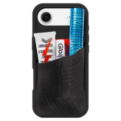 Ninja Labs รุ่น Flex Pouch® - เคส iPhone Air - สี Black/Black