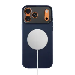 Sandmarc รุ่น Pro Leather Case - เคส iPhone 17 Pro Max - สี Navy 10 Sandmarc รุ่น Pro Leather Case - เคส iPhone 17 Pro Max - สี Navy