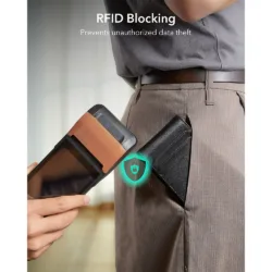 ESR รุ่น Classic Geo Card Holder (Find My) - กระเป๋าใส่บัตร - สี Twillingt black