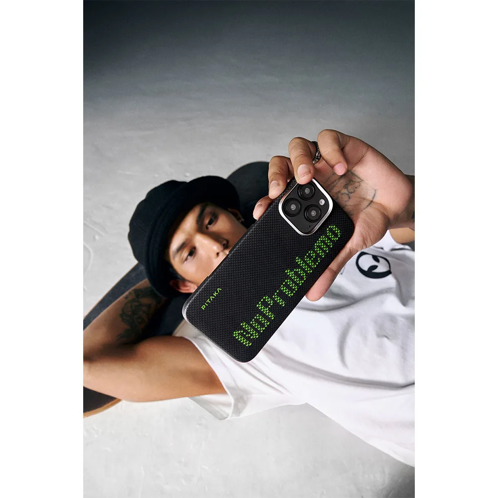 Pitaka รุ่น Ultra-Slim Case - เคส iPhone 17 Pro - สี NoProblemo 6 Pitaka รุ่น Ultra-Slim Case - เคส iPhone 17 Pro - สี NoProblemo - Image 6