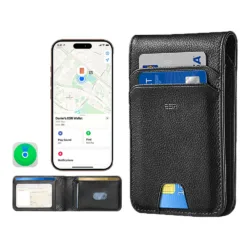 ESR รุ่น Classic Geo Card Holder (Find My) - กระเป๋าใส่บัตร - สี Twillingt black