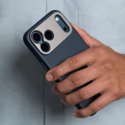 Sandmarc รุ่น Pro Leather Case - เคส iPhone 17 Pro Max - สี Navy 14 Sandmarc รุ่น Pro Leather Case - เคส iPhone 17 Pro Max - สี Navy