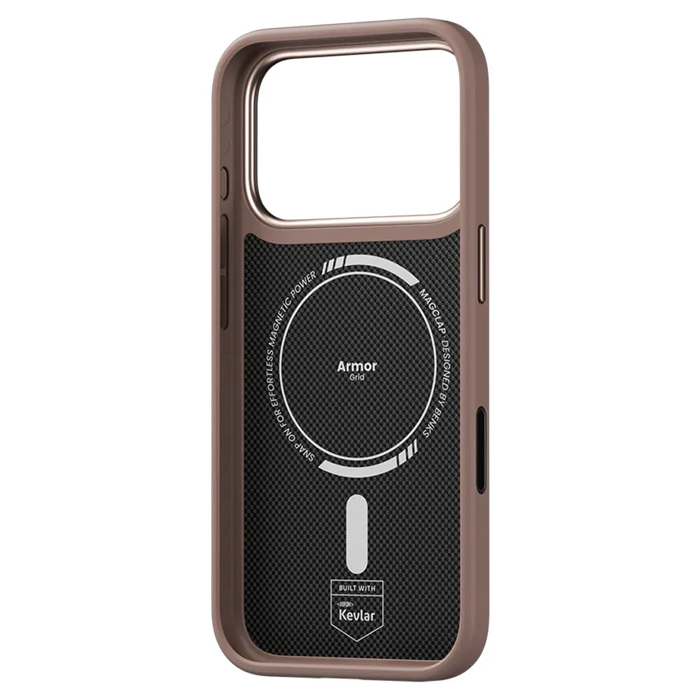 Benks รุ่น ArmorGrid ArmorPro - เคส iPhone 17 Pro - สี Terra Orange - Image 3