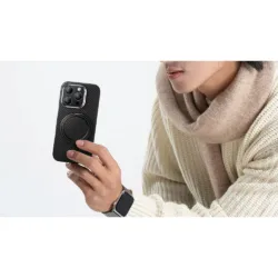 Benks รุ่น ArmorPop Phone Grip, Stand – แหวนติดหลังมือถือ - สี Obsidian Black