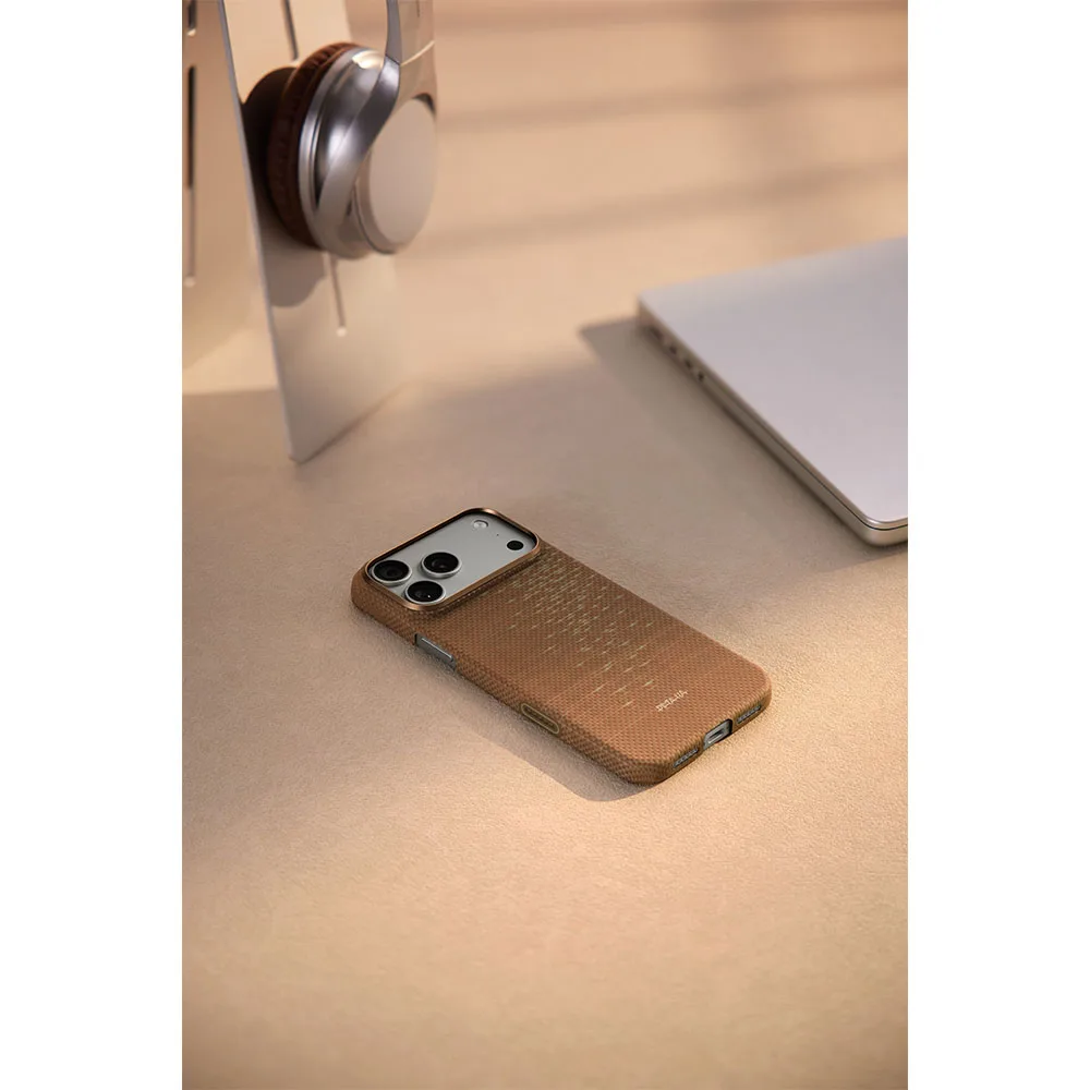 Pitaka รุ่น Glints of Gold - เคส iPhone 16 Pro Max - สี Golden Glint 6 Pitaka รุ่น Glints of Gold - เคส iPhone 16 Pro Max - สี Golden Glint - Image 6