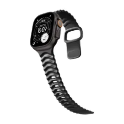 Materik รุ่น FKM Ripple Band - สายนาฬิกา Apple Watch 42(3)/44/45/46/49mm - สี Volcanic Black 8 Materik รุ่น FKM Ripple Band - สายนาฬิกา Apple Watch 42(3)/44/45/46/49mm - สี Volcanic Black