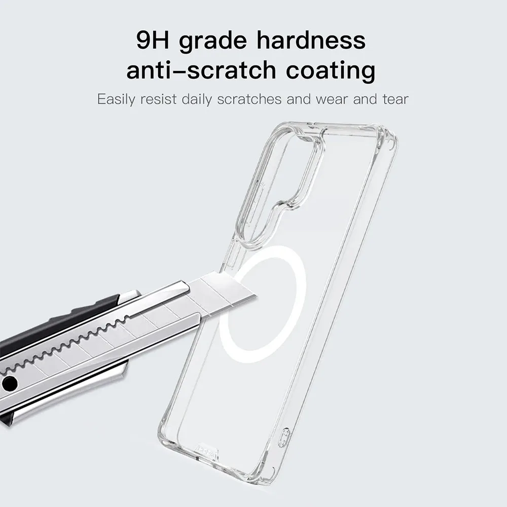 Hoda รุ่น Crystal Pro (Magnetic) - เคส Galaxy S26 Ultra - สี Clear 8 Hoda รุ่น Crystal Pro (Magnetic) - เคส Galaxy S26 Ultra - สี Clear - Image 8