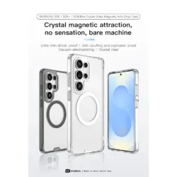 Hoda รุ่น Crystal Pro (Magnetic) - เคส Galaxy S26 Ultra - สี Clear 18 Hoda รุ่น Crystal Pro (Magnetic) - เคส Galaxy S26 Ultra - สี Clear